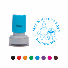 Patrick and SpongeBob Stamps