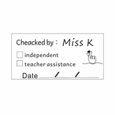 Checklist Stamp 14