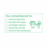 Checklist Stamp 38
