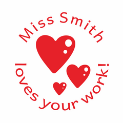 Heart Stamps