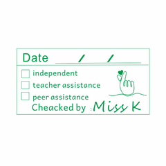 Checklist Stamp 40